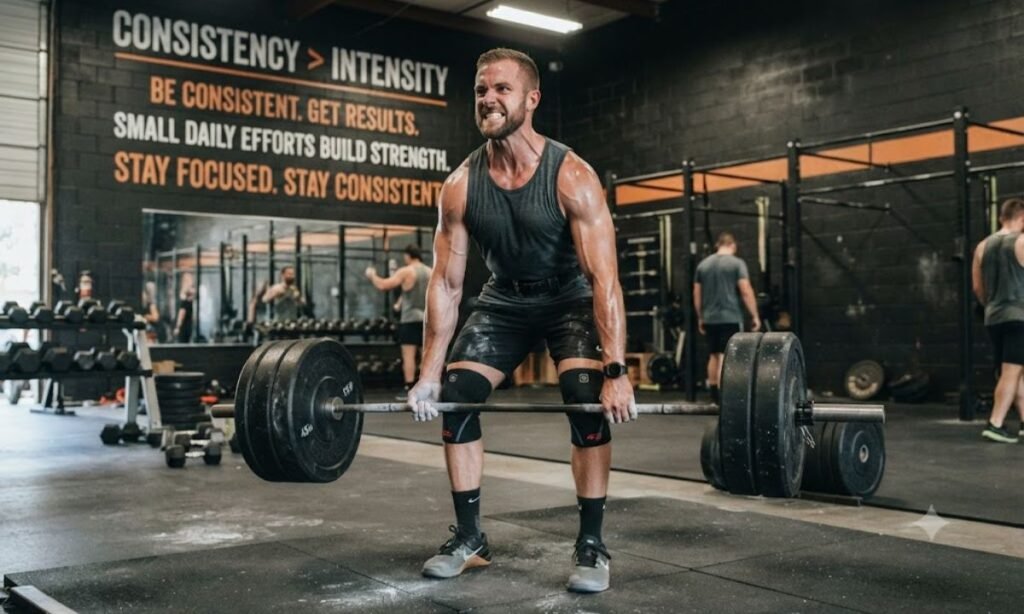 Consistency Quotes Gym