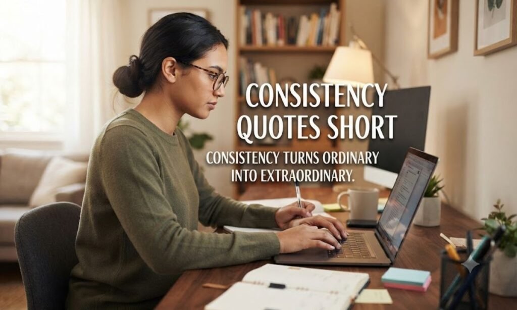 Consistency Quotes Short