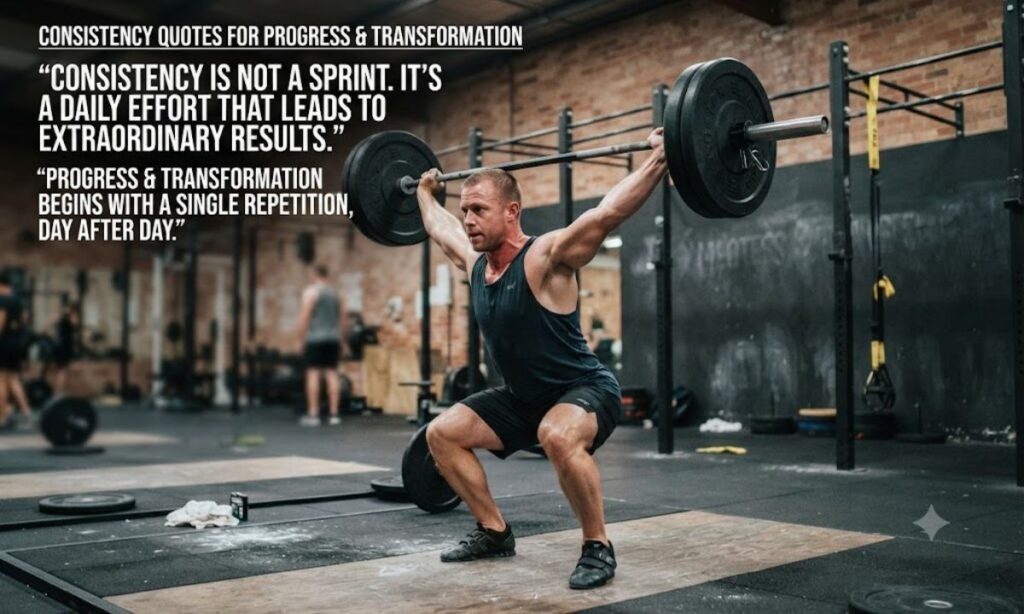 Consistency Quotes for Progress & Transformation
