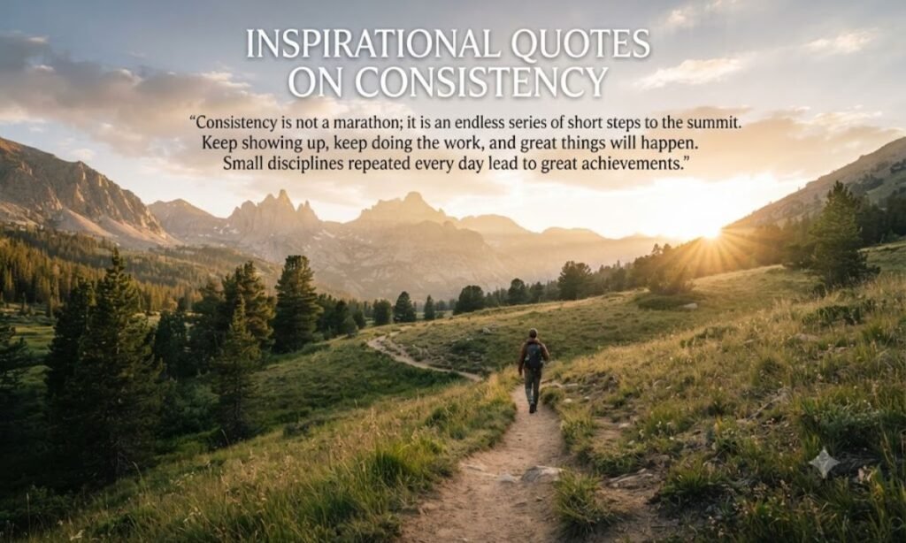 Inspirational Quotes On Consistency