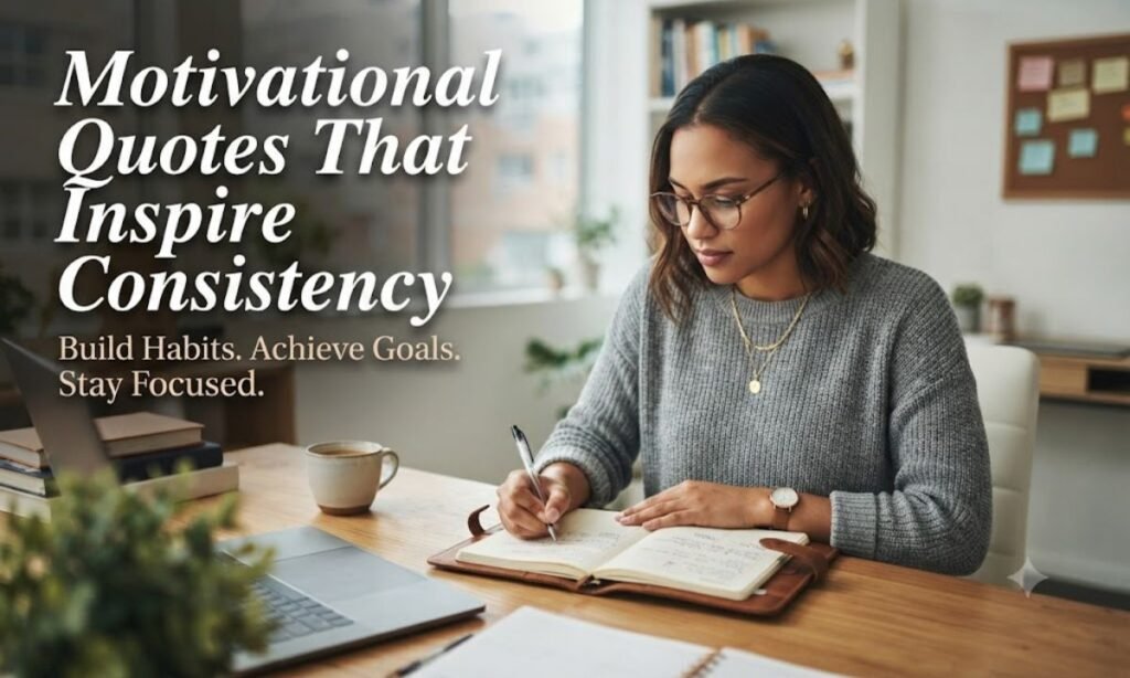 Motivational Quotes That Inspire Consistency