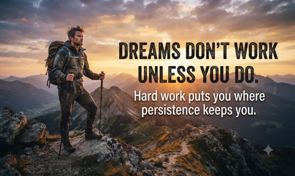 Quotes about hard work and persistence