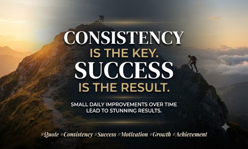 Quotes on Consistency and Success