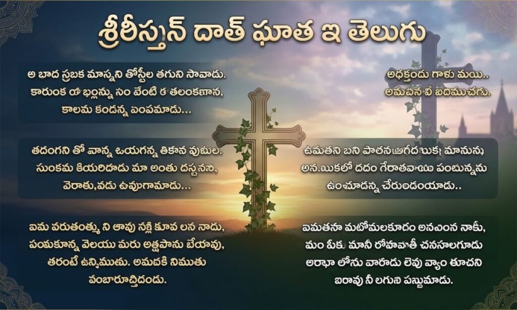 Christian Death Quotes In Telugu
