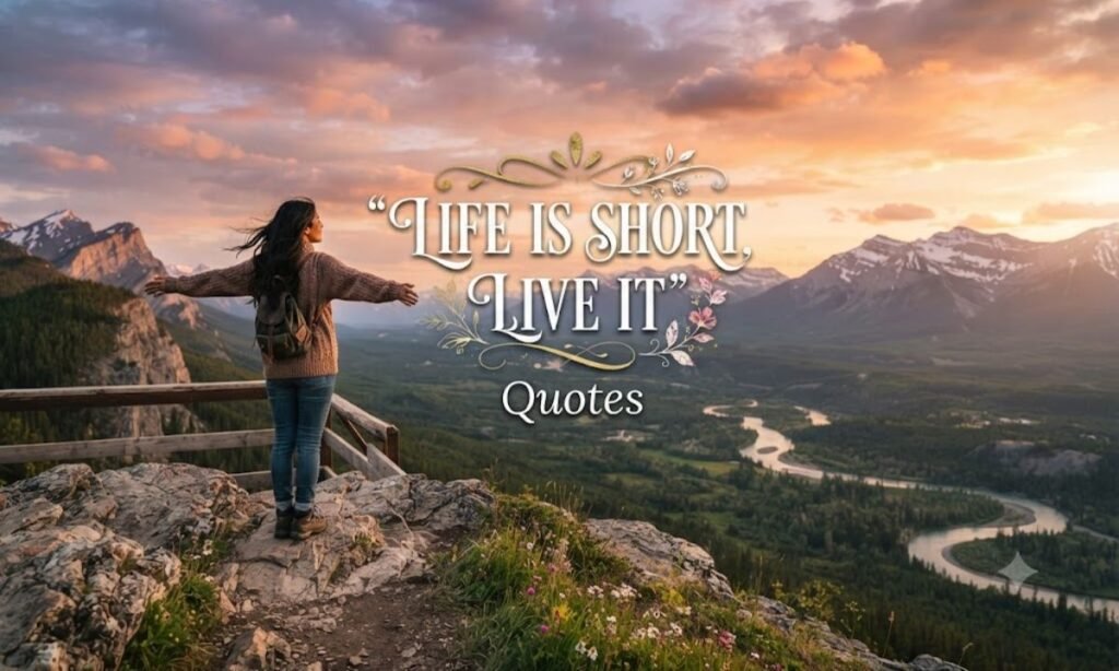 Life Is Short, Live It Quotes