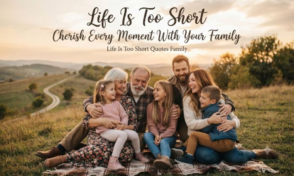 Life Is Too Short Quotes Family