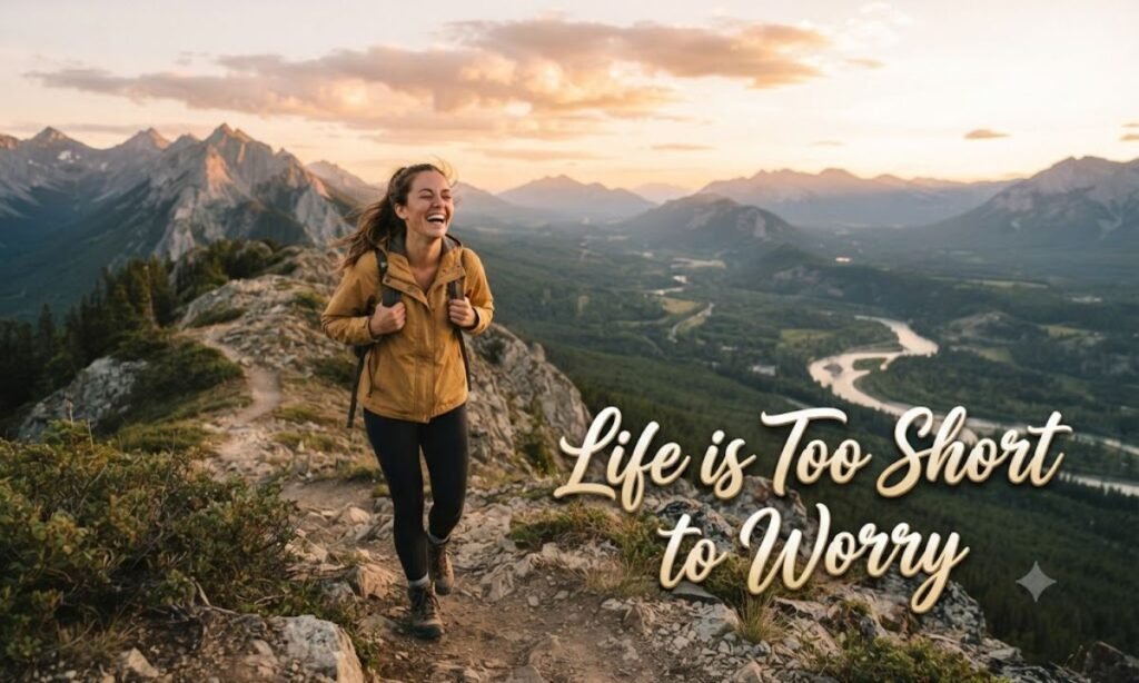 Life is Too Short to Worry Quotes