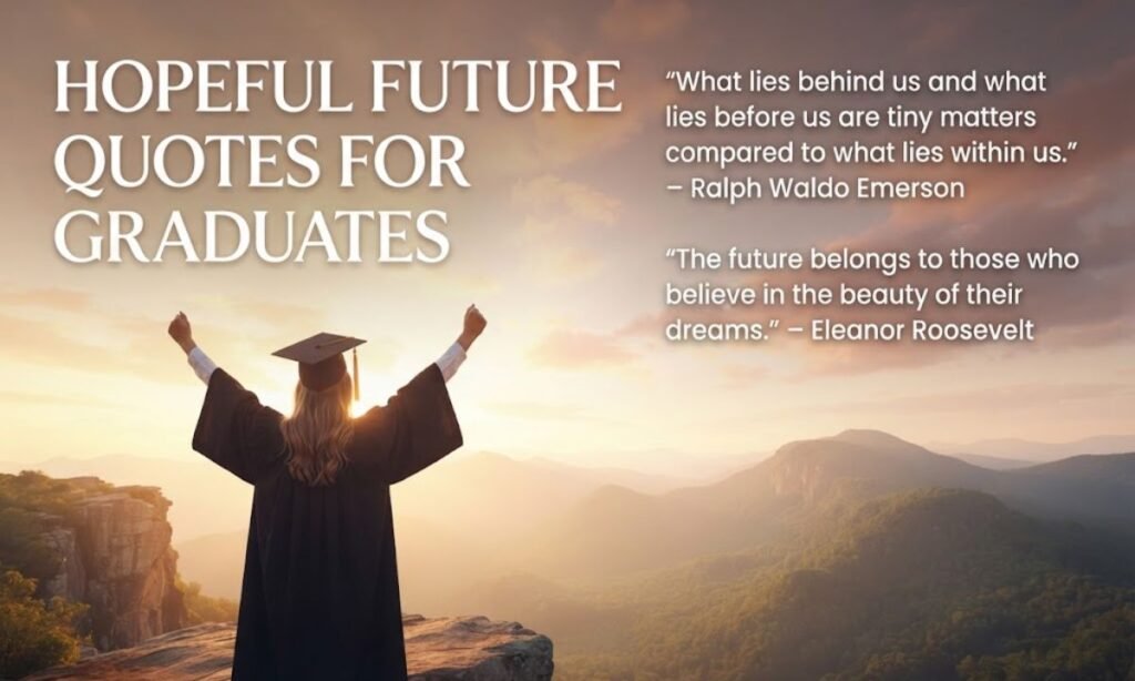 Hopeful Future Quotes For Graduates