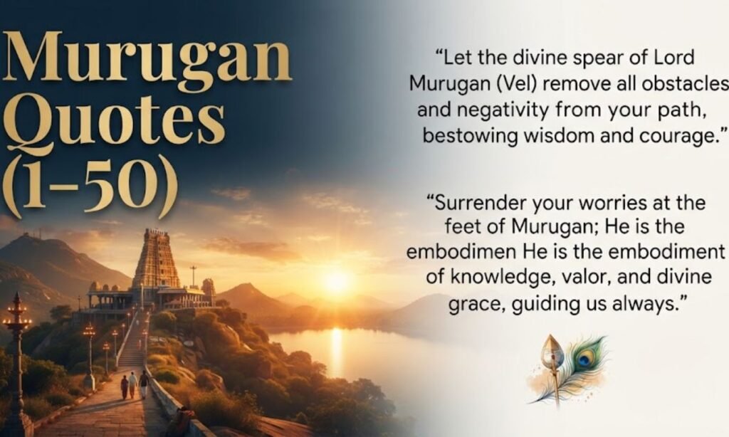 Murugan Quotes (1–50)