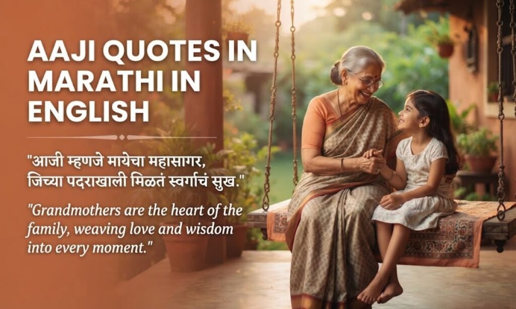 Aaji quotes in marathi in english