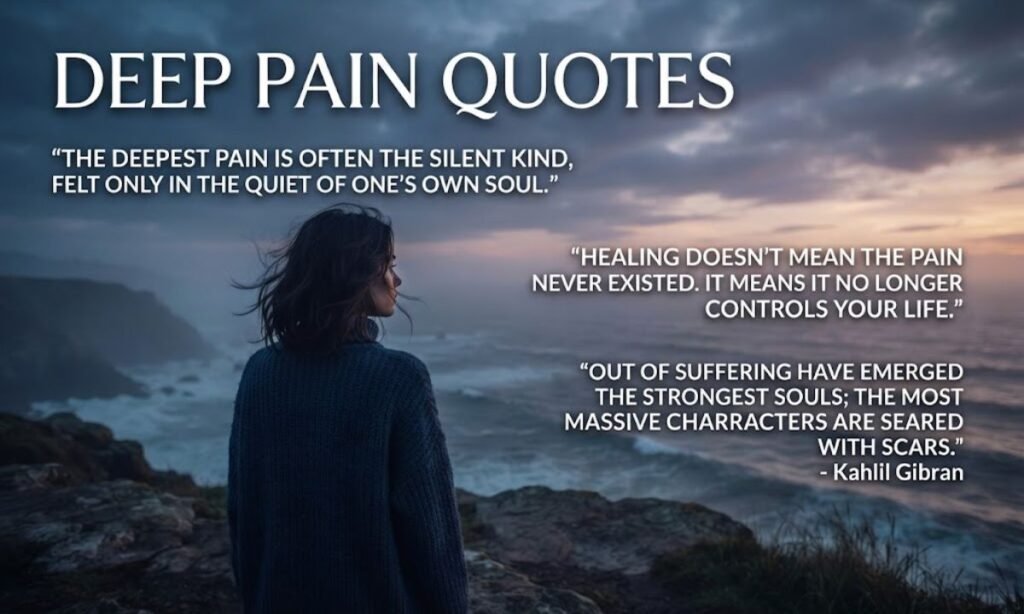 Deep Pain Quotes
