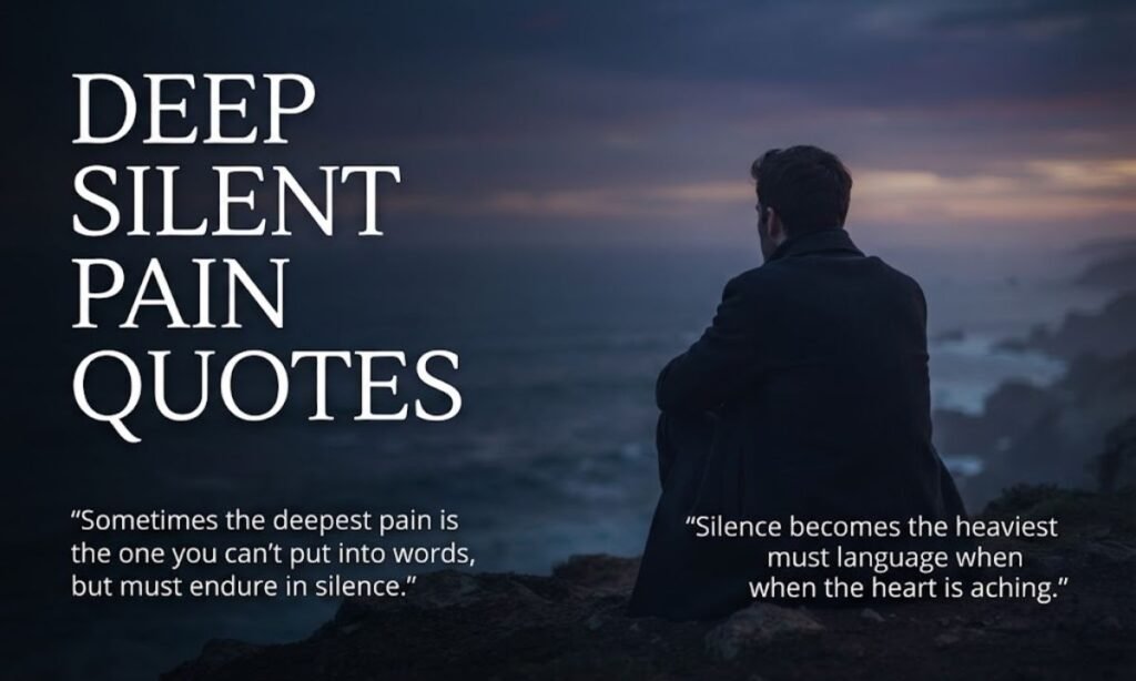 Deep Silent Pain Quotes