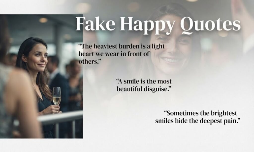 Fake Happy Quotes