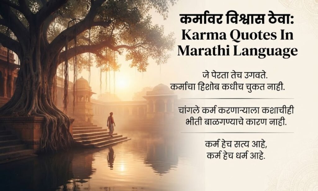 Karma Quotes In Marathi Language