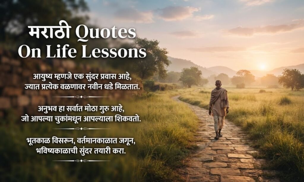 Marathi Quotes On Life Lessons
