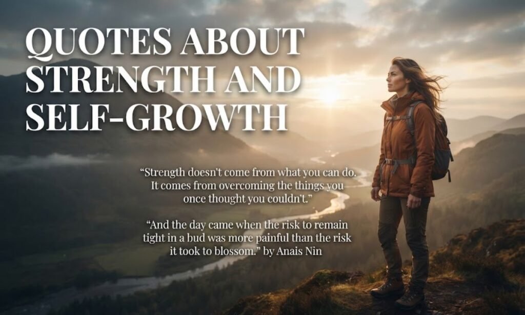 Quotes About Strength and Self-Growth