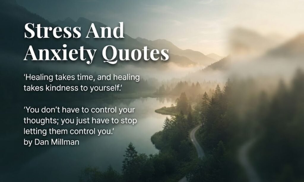 Stress And Anxiety Quotes
