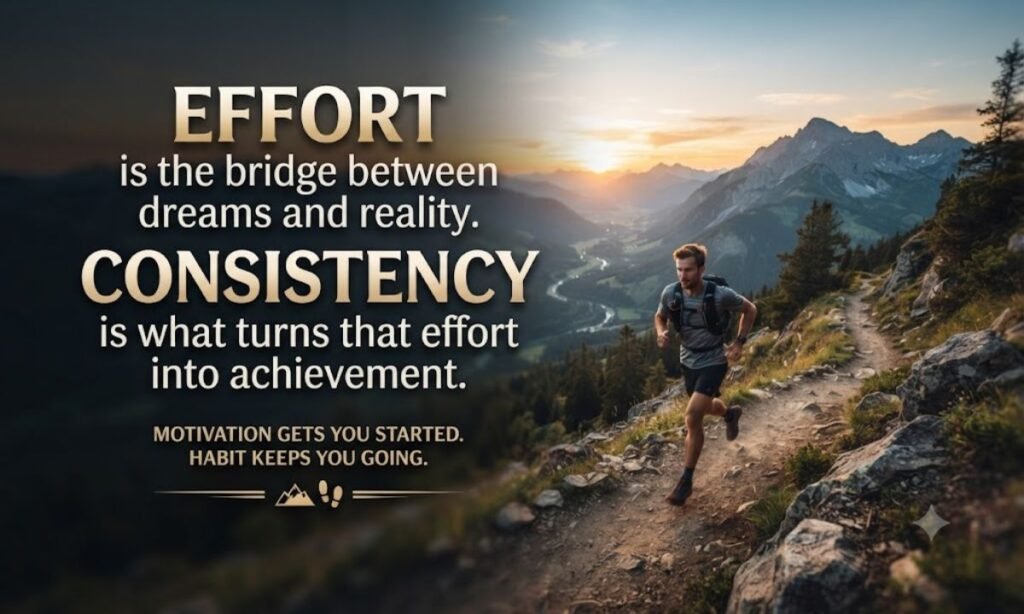 Effort and Consistency Quotes