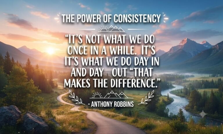 Power Of Consistency Quotes