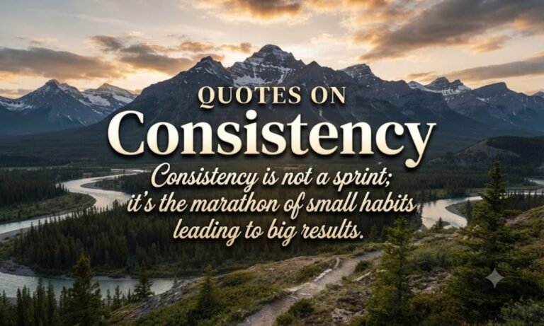 Quotes On Consistency