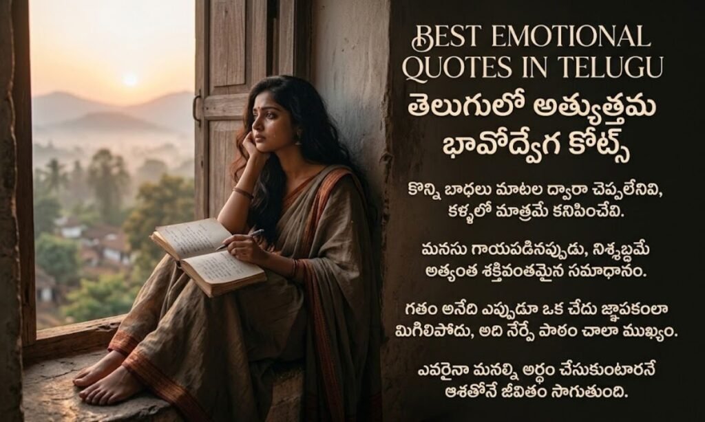 Best Emotional Quotes In Telugu