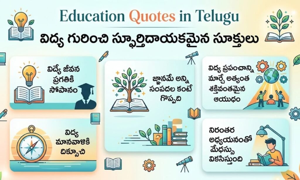 Education Quotes in Telugu