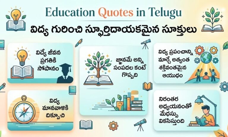 Education Quotes in Telugu