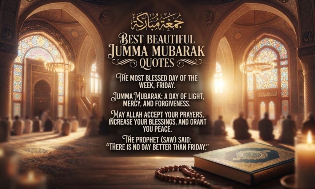 Best Beautiful Jumma Mubarak Quotes