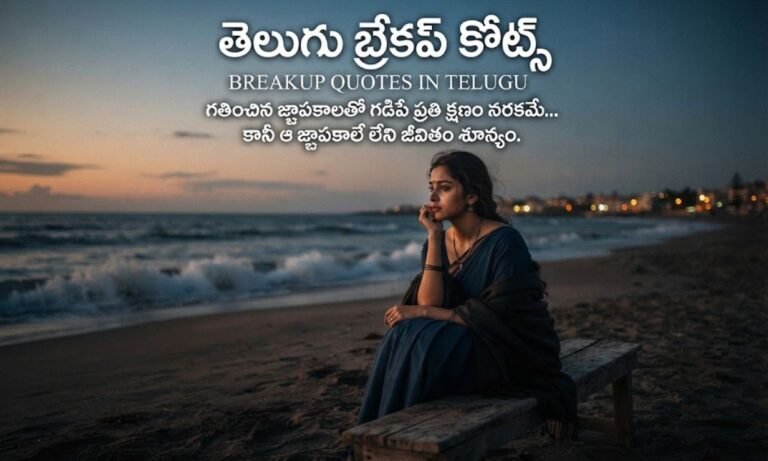 Breakup Quotes In Telugu
