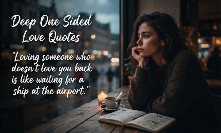 Deep One Sided Love Quotes