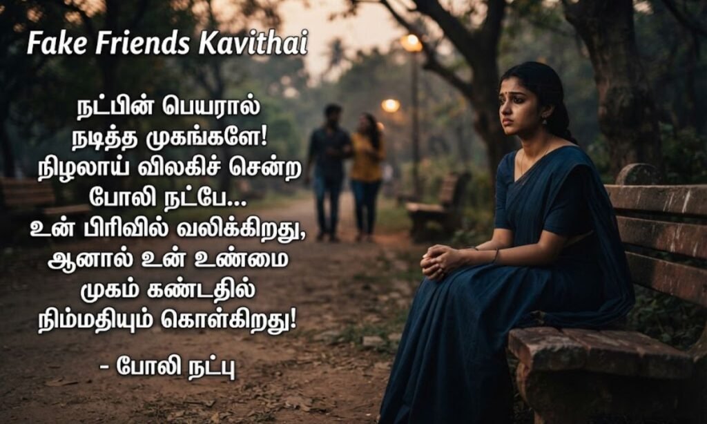 Fake Friends Kavithai in Tamil