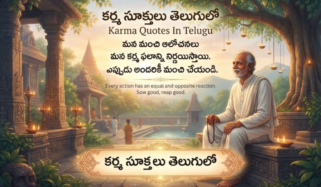 Karma Quotes In Telugu