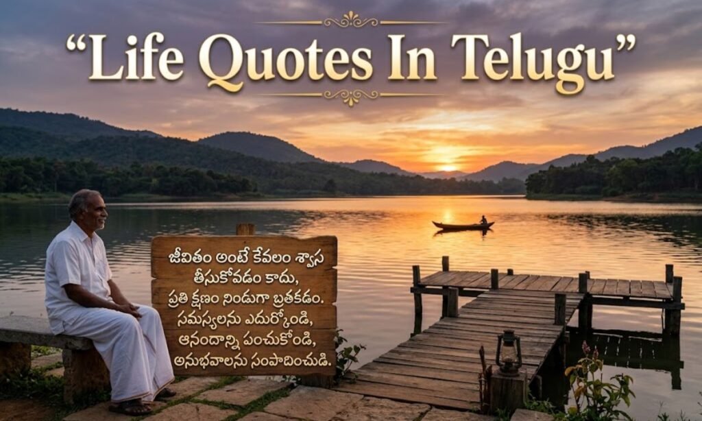 Life Quotes In Telugu