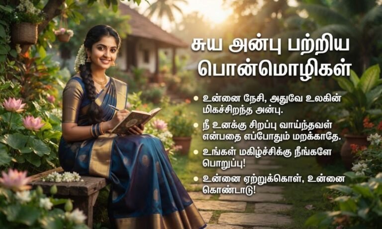 Self Love Quotes in Tamil