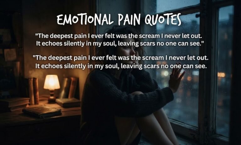 Emotional Pain Quotes