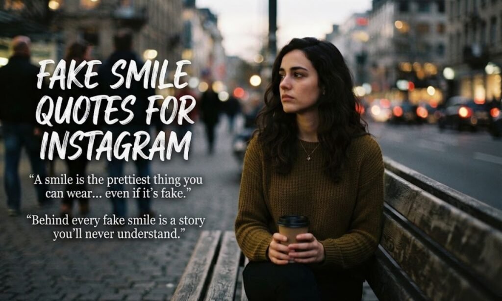 Fake Smile Quotes for Instagram