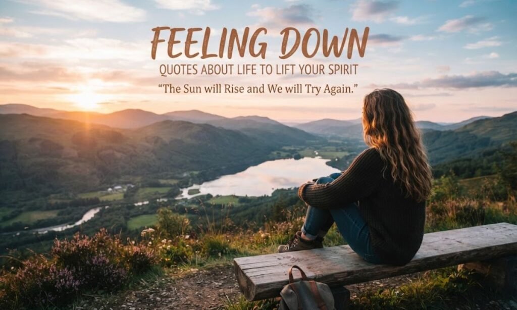 Feeling Down Quotes About Life to Lift Your Spirit