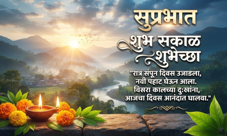 Good Morning Quotes in Marathi