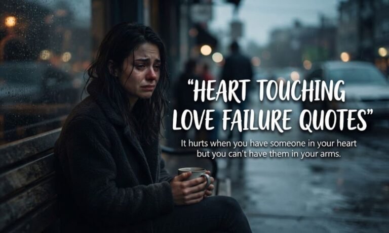 Heart Touching Love Failure Quotes