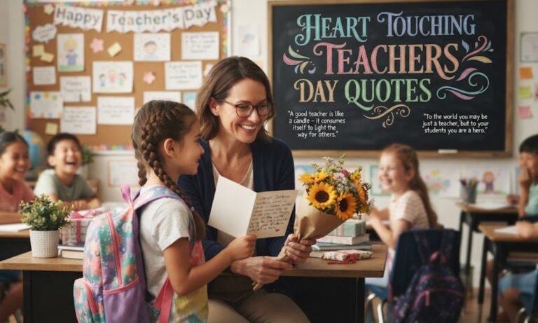 Heart Touching Teachers Day Quotes